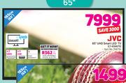 JVC 65"(165cm) UHD Smart LED TV LT-65N675