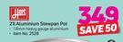 Hart 21L Aluminium Stewpan Pot