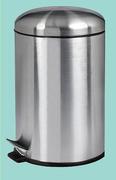 Mainstays 5L Stainless Steel Dome Lid Pedal Bin