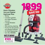 Genesis Water Filtration Vacuum Cleaner Hydrovac Plus