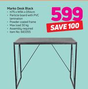 Marko Desk Black