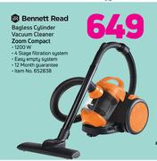 Bennett Read Bagless Cylinder Vaccum Cleaner Zoom Compact