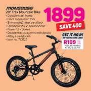 Mongoose trax on sale