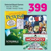 Selected Board Games-Each