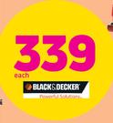 Black & Decker 550W 10mm Single Speed Hammer Drill