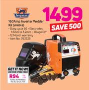 Fragram 160Amp Inverter Welder Kit W4049