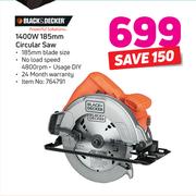 Black & Decker 1400W 185mm Circular Saw