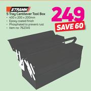 Stramm 5 Tray Cantilever Tool Box