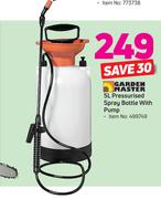 Garden Master 5Ltr Pressurised Spray Bottle With Pump