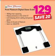 Pure Pressure Digital Glass Scale