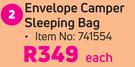Envelope Camper Sleeping Bag