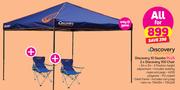 Discovery Adventures Discovery 10 Gazebo Plus 2 X Discovery 100 Chair-All