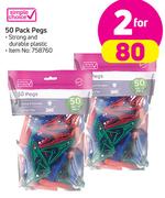 Simple Choice Pegs 50's-For 2
