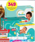 Pampers Pants, Premium Care Or Active Baby Mega Box-Each