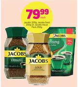 Jacobs-200g, Jacobs Gold-200g Or Jacobs Value Pack-250g Each