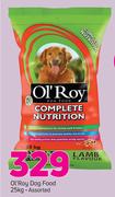 Ol'Roy Dog Food Assorted-25Kg