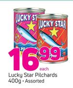 Lucky Star Pilchards Assorted-400g Each