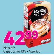 Nescafe Cappuccino Assorted-10s