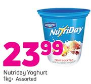 Nutriday Yoghurt Assorted-1Kg