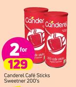 Canderel Cafe Sticks Sweetener-2 x 200's