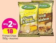 Frimax Chips Assorted-2 x 150g