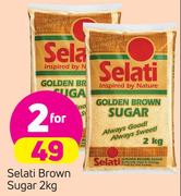 Selati Brown Sugar-2 x 2Kg