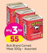 Bull Brand Corned Meat Assorted-3 x 300g