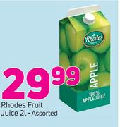 Rhodes Fruit Juice Assorted-2Ltr