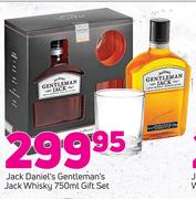 Jack Daniel's Gentleman's Jack Whisky Gift Set-750ml
