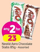 Nestle Aero Chocolate Slabs Assorted-2 x 85g