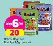 Bobtail Dog Food Pouches-6x85g