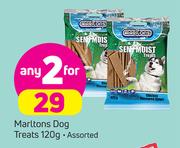 Marltons Dog Treats-2x120g