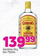 Gordons Dry Gin-750ml