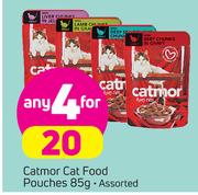 Catmor Cat Food Pouches-4X85g
