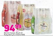 Bernini Classic, Blush Or Ruby Berry NRB-6X440ml Each