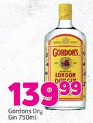 Gordons Dry Gin-750ml