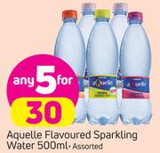 Aquelle Flavoured Sparkling Water-5X500ml