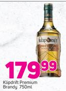 Klipdrift Premium Brandy-750ml
