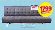 Benson Sleeper Couch H88 x W180 x D77cm