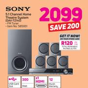 Sony 5.1 Channel Home Theatre System DAV-TZ140