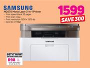 Samsung M2070 Mono Laser 3 In 1 Printer