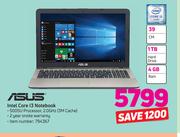 Asus Intel Core i3 Notebook