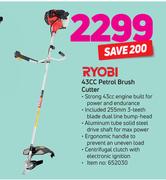 Ryobi 43cc Petrol Brush Cutter