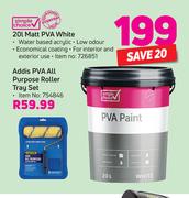 Simple Choice 20Ltr Matt PVA White