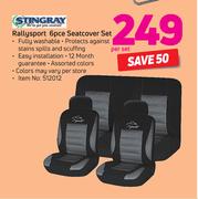 Stingray Rallysport 6 Pcs Seatcover Set-Per Set