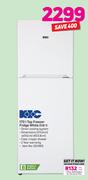 KIC 170Ltr Top Freezer Fridge White 518 1