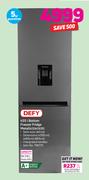 Defy 455Ltr Bottom Freezer Fridge Metallic DAC635
