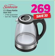 Sunbeam 1.7Ltr Glass Kettle SGK-300