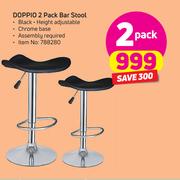 Doppio 2 Pack Bar Stool-For 2