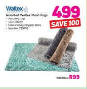 Waltex Assorted Mesh Rugs-50 x 80cm